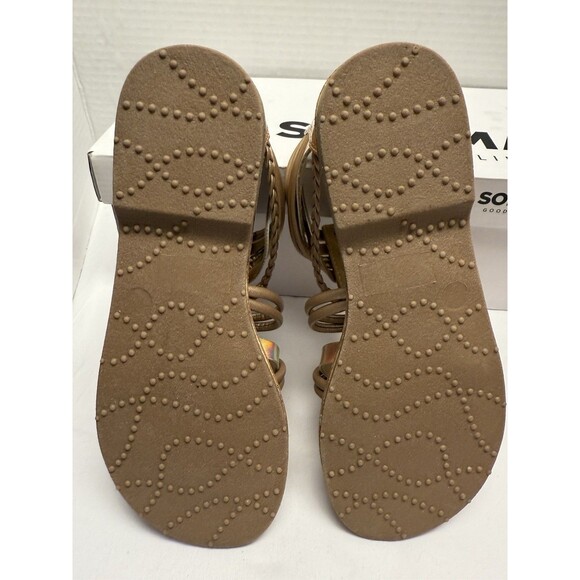 Sonoma Rose Gold Emile Sandals Sz 2 Boho Gladiator New - Picture 6 of 10